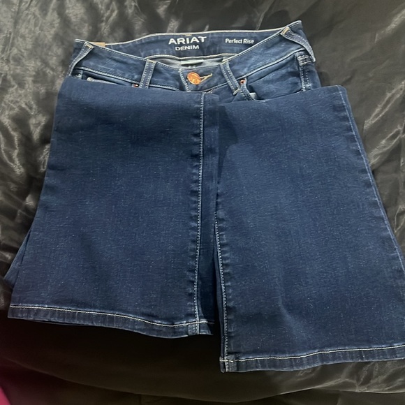 Ariat Denim Jeans dark wash flare size: 25 Regular - Picture 3 of 6